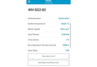 App enhances the intelligence of vacuum pumps